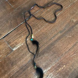 Feather hair band